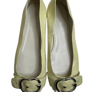 Gucci Women's Cream Leather Pumps